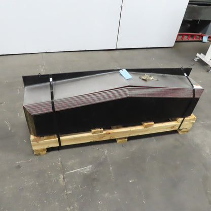 Metal in Motion Telescopic Steel Machine Way Cover 75" Extended 55-1/2" Wide