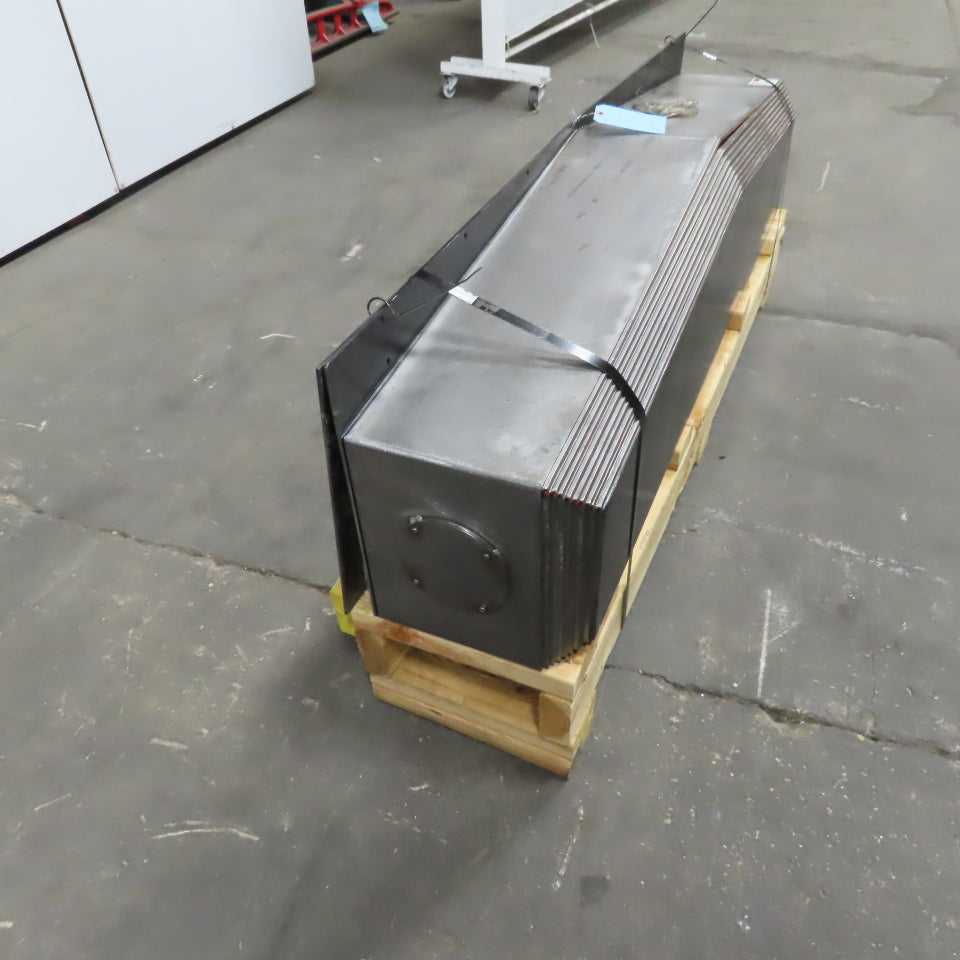 Metal in Motion Telescopic Steel Machine Way Cover 75" Extended 55-1/2" Wide