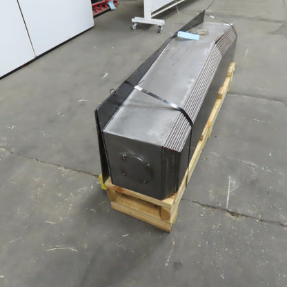Metal in Motion Telescopic Steel Machine Way Cover 75" Extended 55-1/2" Wide