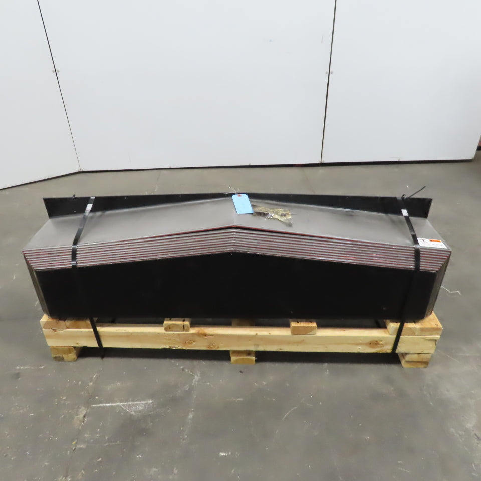 Metal in Motion Telescopic Steel Machine Way Cover 75" Extended 55-1/2" Wide