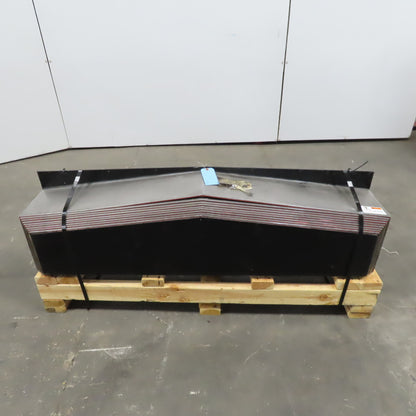 Metal in Motion Telescopic Steel Machine Way Cover 75" Extended 55-1/2" Wide