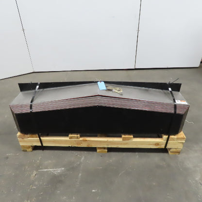 Metal in Motion Telescopic Steel Machine Way Cover 75" Extended 55-1/2" Wide