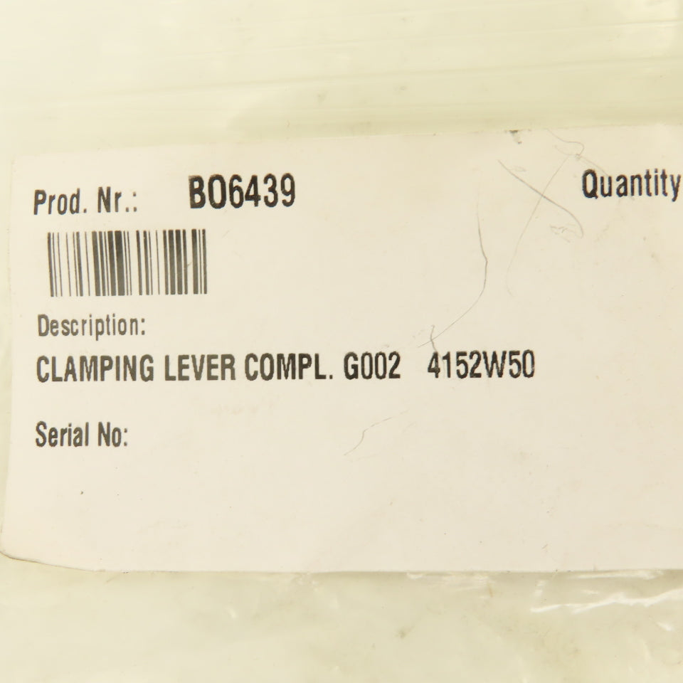 AVL BO6439 G002 Clamping Lever For 4152W50 Smoke Meter