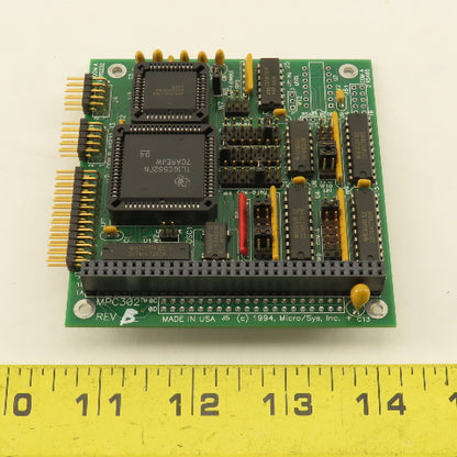 Micro/Sys MCP302 Dual RS232 LPT Interface Circuit Communication Board