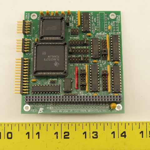 Micro/Sys MCP302 Dual RS232 LPT Interface Circuit Communication Board