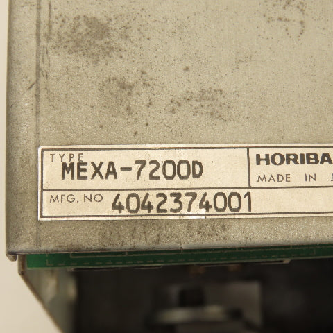 Horiba MEXA-7200D AIA-722 Motor Exhaust CO2 Gas Analyzer