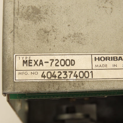 Horiba MEXA-7200D AIA-722 Motor Exhaust CO2 Gas Analyzer