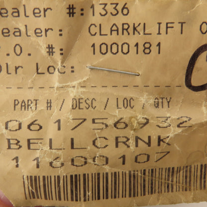 Clark 1756932 Forklift Bellcrank