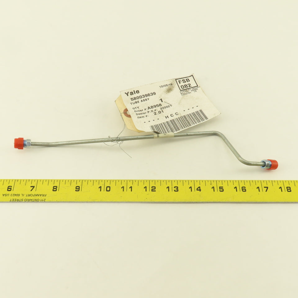 Yale 580039639 Left Side Brake Tube OEM