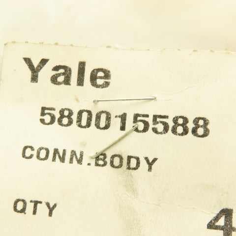 Yale 580015588 Forklift Electrical Connector Body Lot Of 3