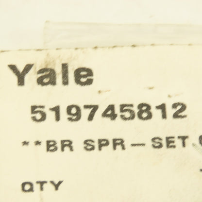 Yale 519745812 Forklift Brush Spring Set Of 8