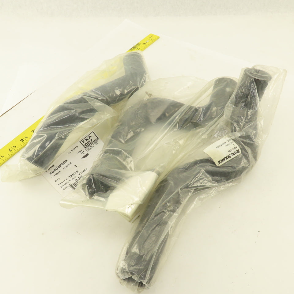 Yale 580042988 Forklift Radiator Hoses Upper Lower Lot Of 3