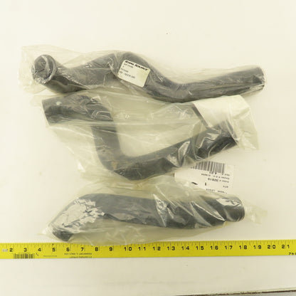 Yale 580042988 Forklift Radiator Hoses Upper Lower Lot Of 3