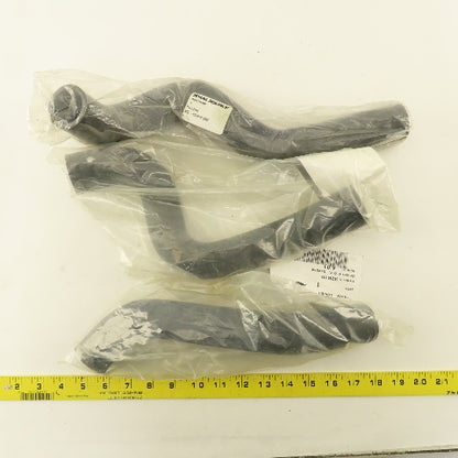 Yale 580042988 Forklift Radiator Hoses Upper Lower Lot Of 3