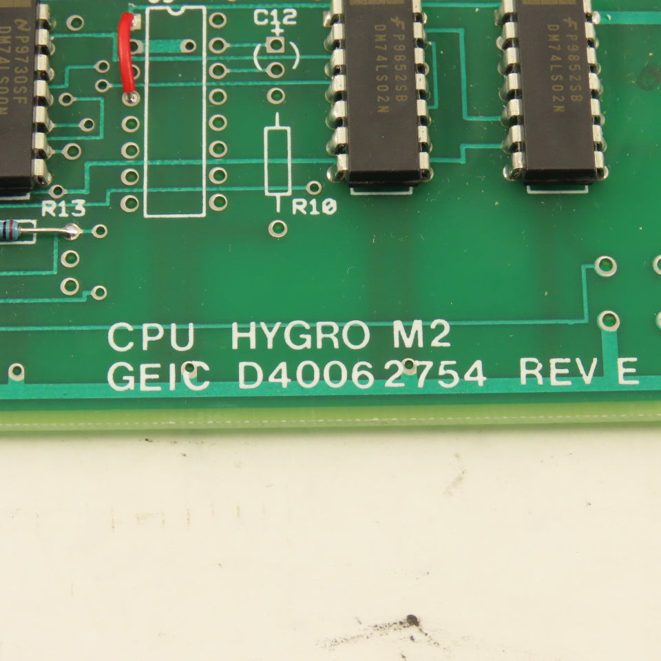 General Eastern D4006 2754 Rev E Hygro M2 CPU Circuit Board