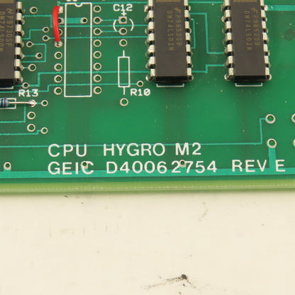 General Eastern D4006 2754 Rev E Hygro M2 CPU Circuit Board