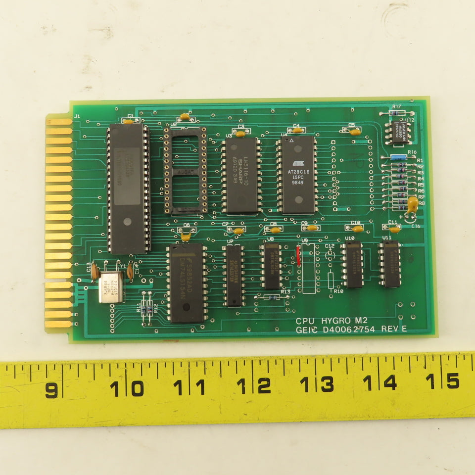 General Eastern D4006 2754 Rev E Hygro M2 CPU Circuit Board