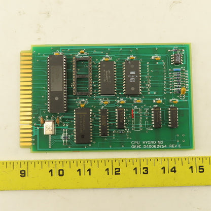 General Eastern D4006 2754 Rev E Hygro M2 CPU Circuit Board