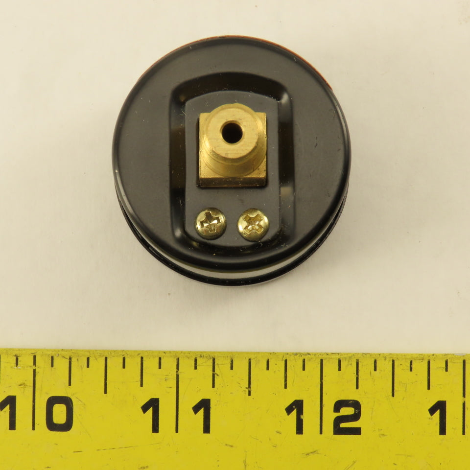 Omega PGU-15B-60PSI 1-1/2" Air Pressure Gauge 60 PSI Back Port 1/8NPT