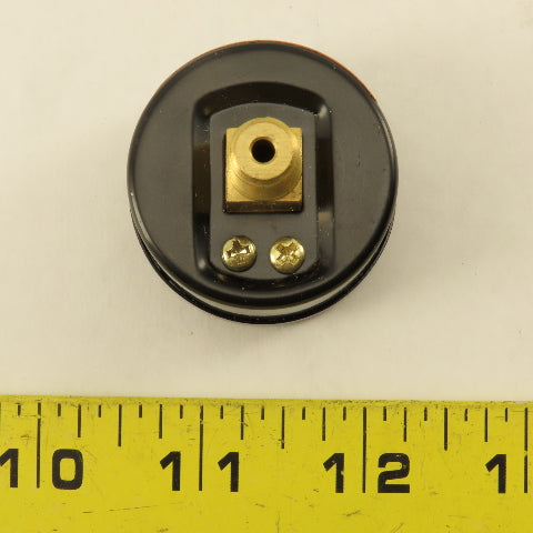 Omega PGU-15B-60PSI 1-1/2" Air Pressure Gauge 60 PSI Back Port 1/8NPT