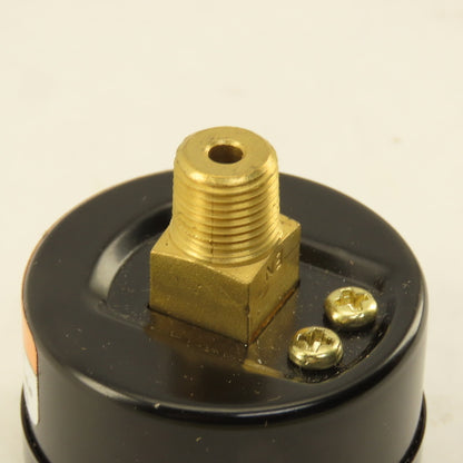 Omega PGU-15B-60PSI 1-1/2" Air Pressure Gauge 60 PSI Back Port 1/8NPT