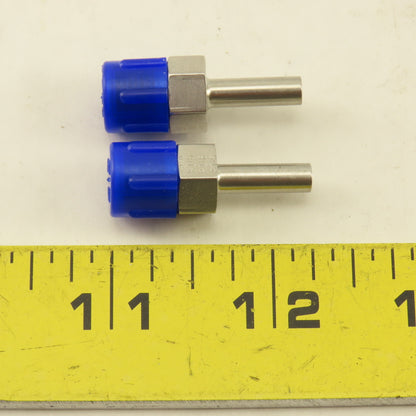Parker 3-2 T2HF-SS 1/8" NPT x 3/16" OD Stem Tube Fitting Stainless Steel Lot / 2