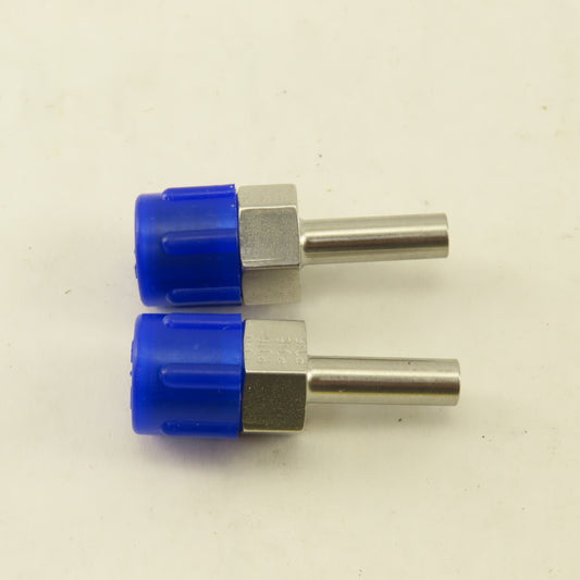 Parker 3-2 T2HF-SS 1/8" NPT x 3/16" OD Stem Tube Fitting Stainless Steel Lot / 2