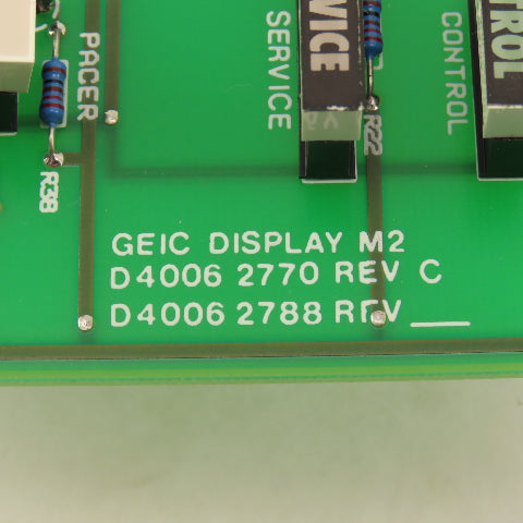 General Eastern D 4006 2770 Hygrometer M2 Display Circuit Board