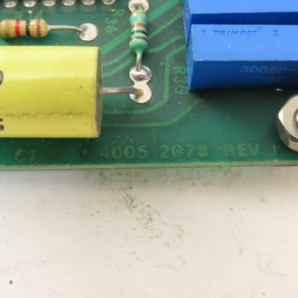 General Eastern C4005 2078 Rev. J PCB 1213 Data-Cond. Card