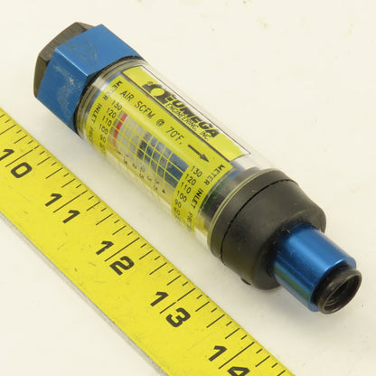 Omega FL-2904 1/4" Port Flow Gauge 1-4 SCFM @ 40-130 PSIG  600PSI MAX