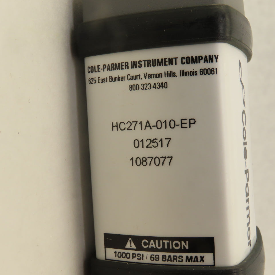 Cole Parmer HC271A-010-EP 1/4" NPT Flow Meter 10 SCFM Air