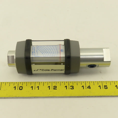 Cole Parmer HC271A-010-EP 1/4" NPT Flow Meter 10 SCFM Air