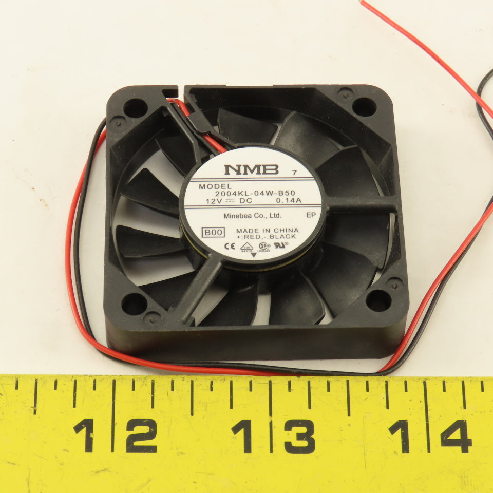 NMB Minebea 2004KL-04W-B50 Miniature Cooling Fan 12VDC 50mm x 10mm
