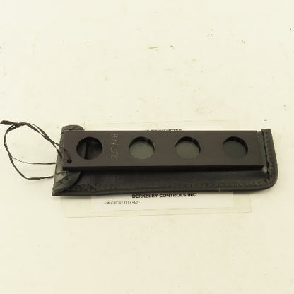 Berkley Controls Model 107 Smoke Meter C-01 Calibration Tool