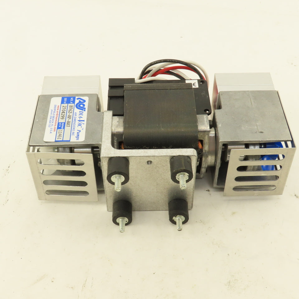 Air Dimensions Inc. B162-AP-AA1 Dia-Vac Vacuum Pump 110/220V