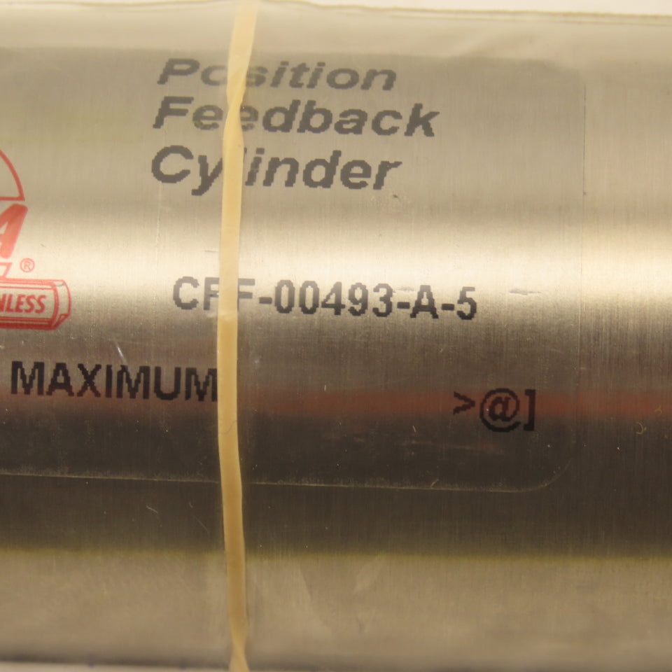 Bimba CPF-00493-A-5 Pneumatic Cylinder W/Cylinder Position Sensor 5" Stroke
