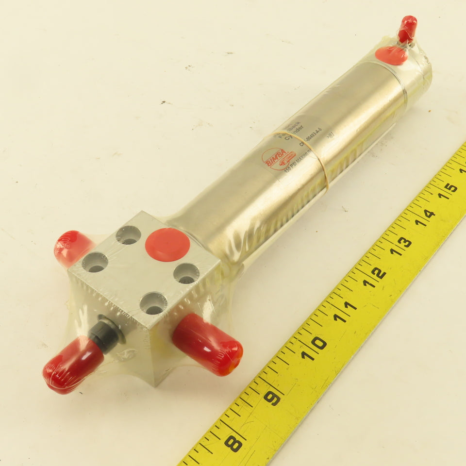 Bimba CPF-00493-A-5 Pneumatic Cylinder W/Cylinder Position Sensor 5" Stroke