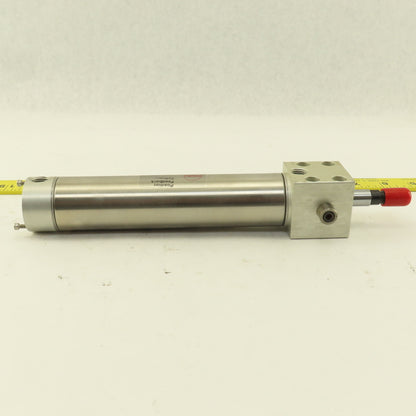 Bimba CPF-00493-A-5 Pneumatic Cylinder Missing  Position Sensor 5" Stroke