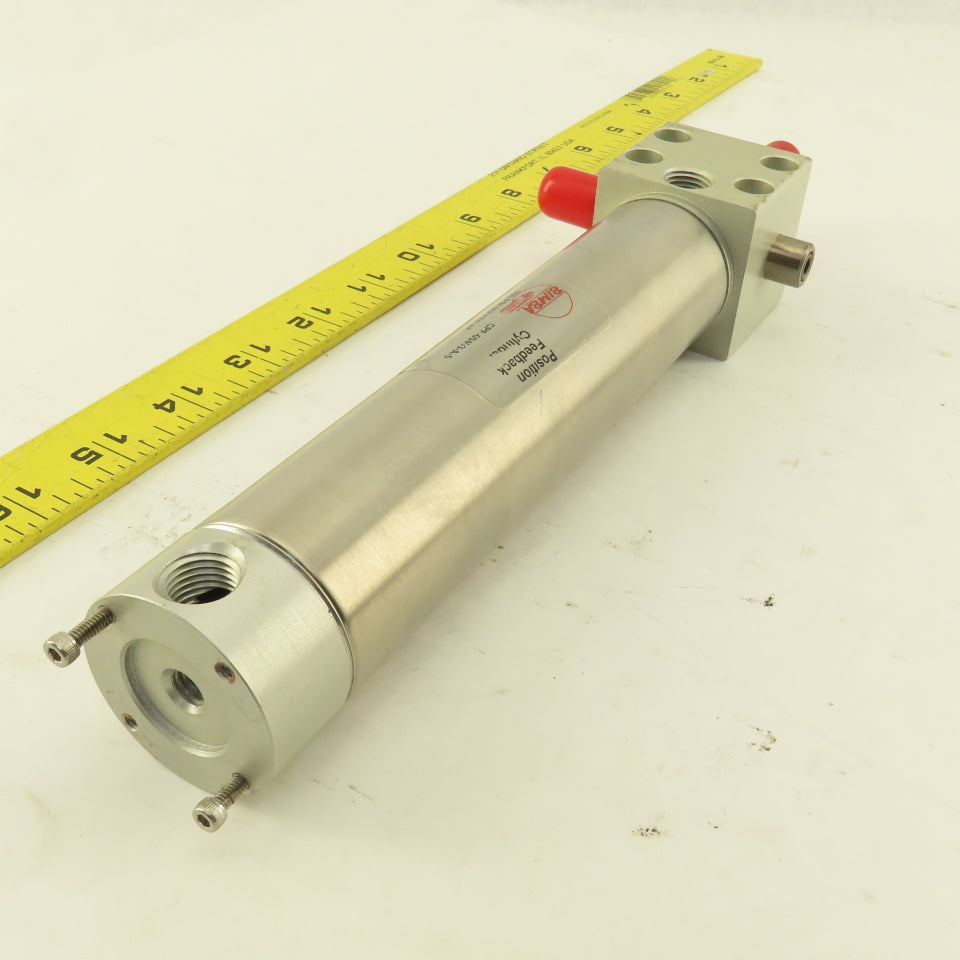 Bimba CPF-00493-A-5 Pneumatic Cylinder Missing  Position Sensor 5" Stroke