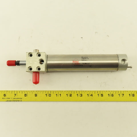 Bimba CPF-00493-A-5 Pneumatic Cylinder Missing  Position Sensor 5" Stroke