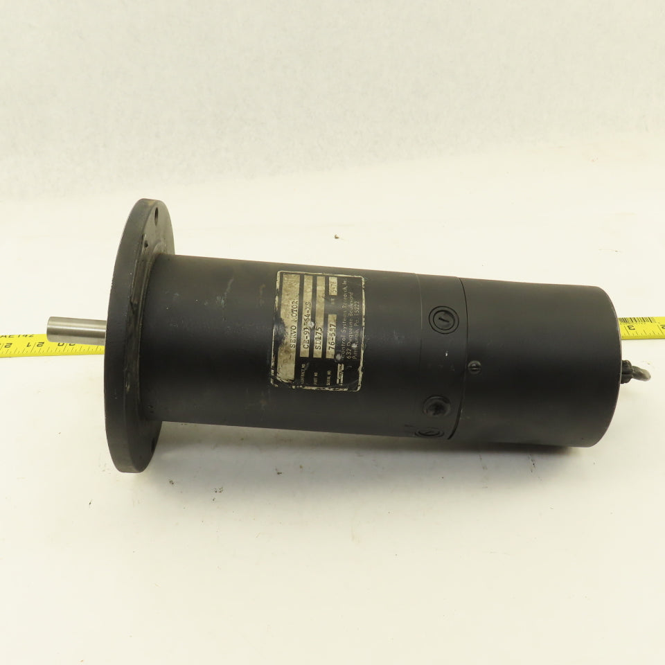 Control Systems Research Permanent Magnet Servo Motor