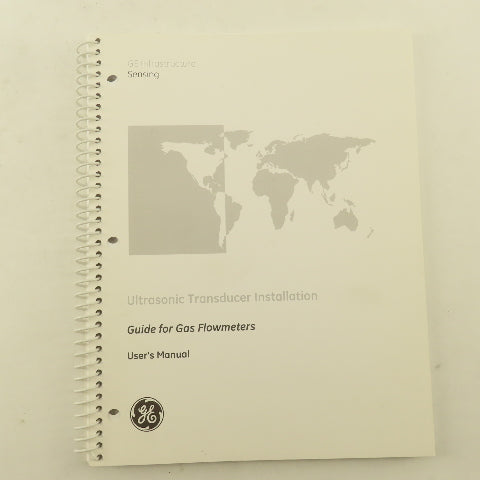 GE Model IGM878 Ultrasonic Gas Flow Meter Programming  Start Up Guides 5 Books