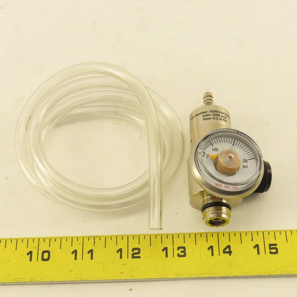 Argus Hazco GDRCGAC10BNP005 Precision Calibration Gas Pressure Control Valve