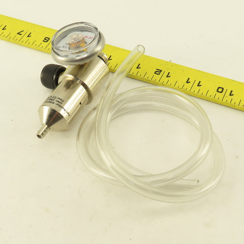 Argus Hazco GDRCGAC10BNP005 Precision Calibration Gas Pressure Control Valve