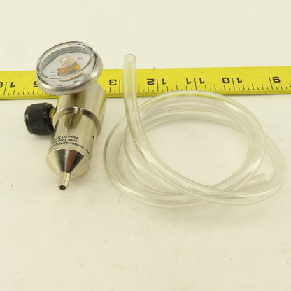 Argus Hazco GDRCGAC10BNP005 Precision Calibration Gas Pressure Control Valve