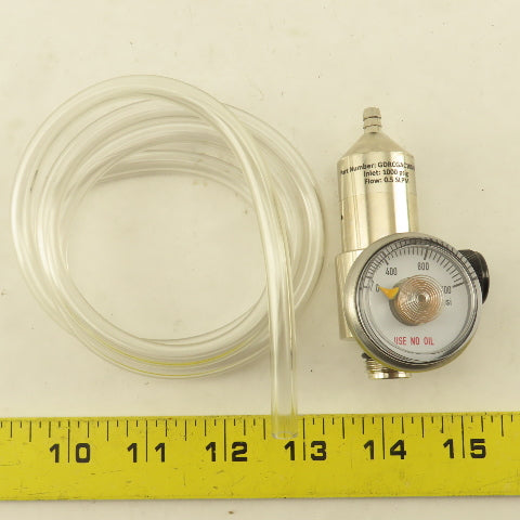 Argus Hazco GDRCGAC10BNP005 Precision Calibration Gas Pressure Control Valve