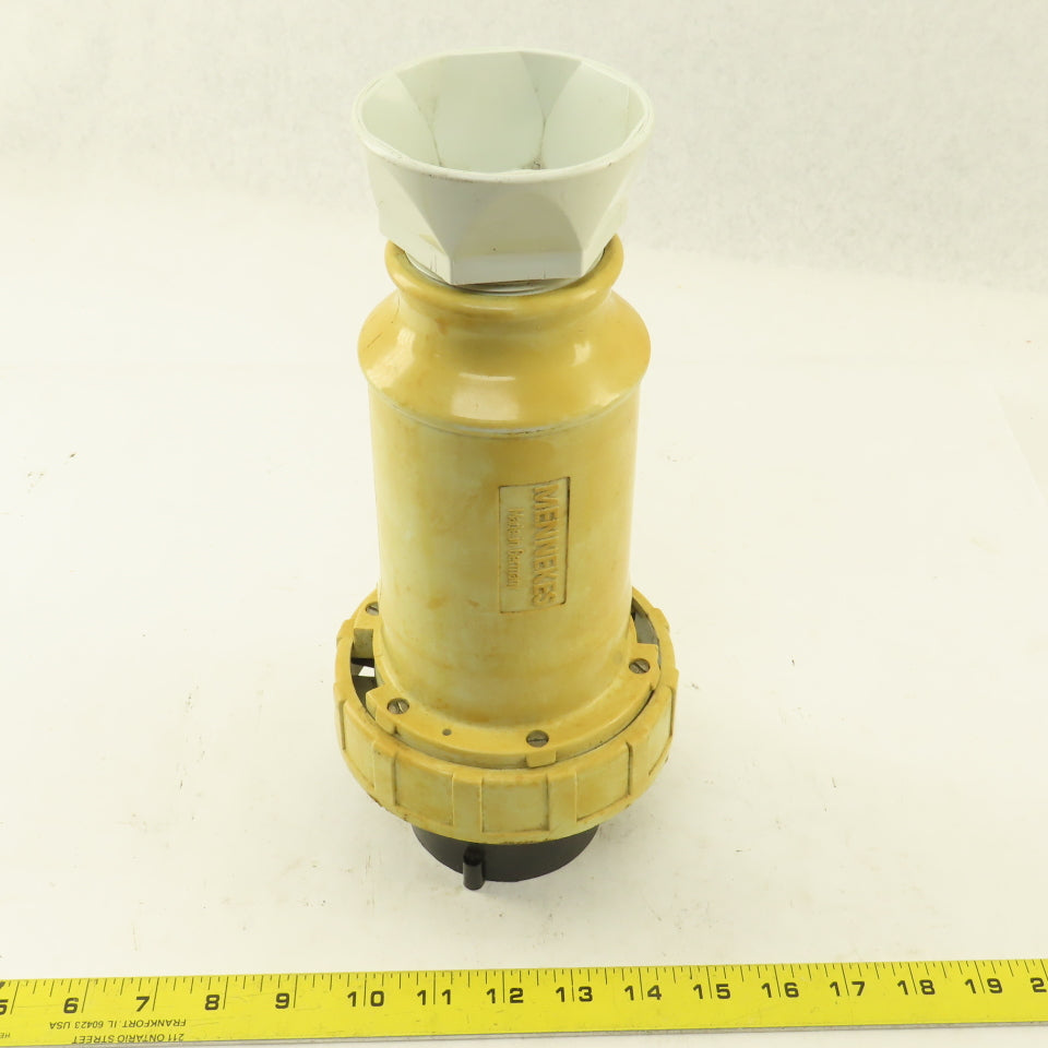 Arrow Hart AH4100P5W 100 AMP 3 Pole 4 Wire 3 Phase 600V Male Pin Plug & Sleeve