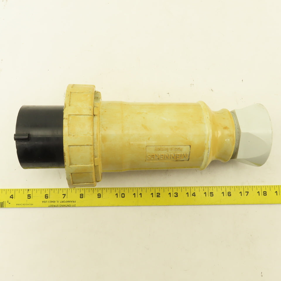 Arrow Hart AH4100P5W 100 AMP 3 Pole 4 Wire 3 Phase 600V Male Pin Plug & Sleeve