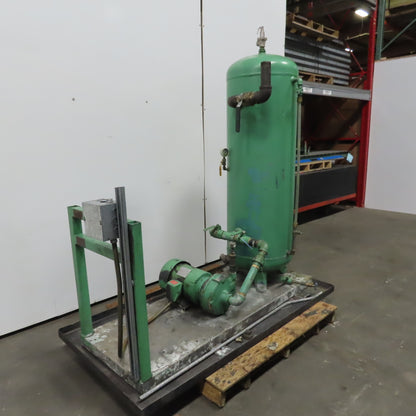 Ingersoll Rand 5Hp 208-230/460V 130 Gal Vertical Condensate Return Pump Package