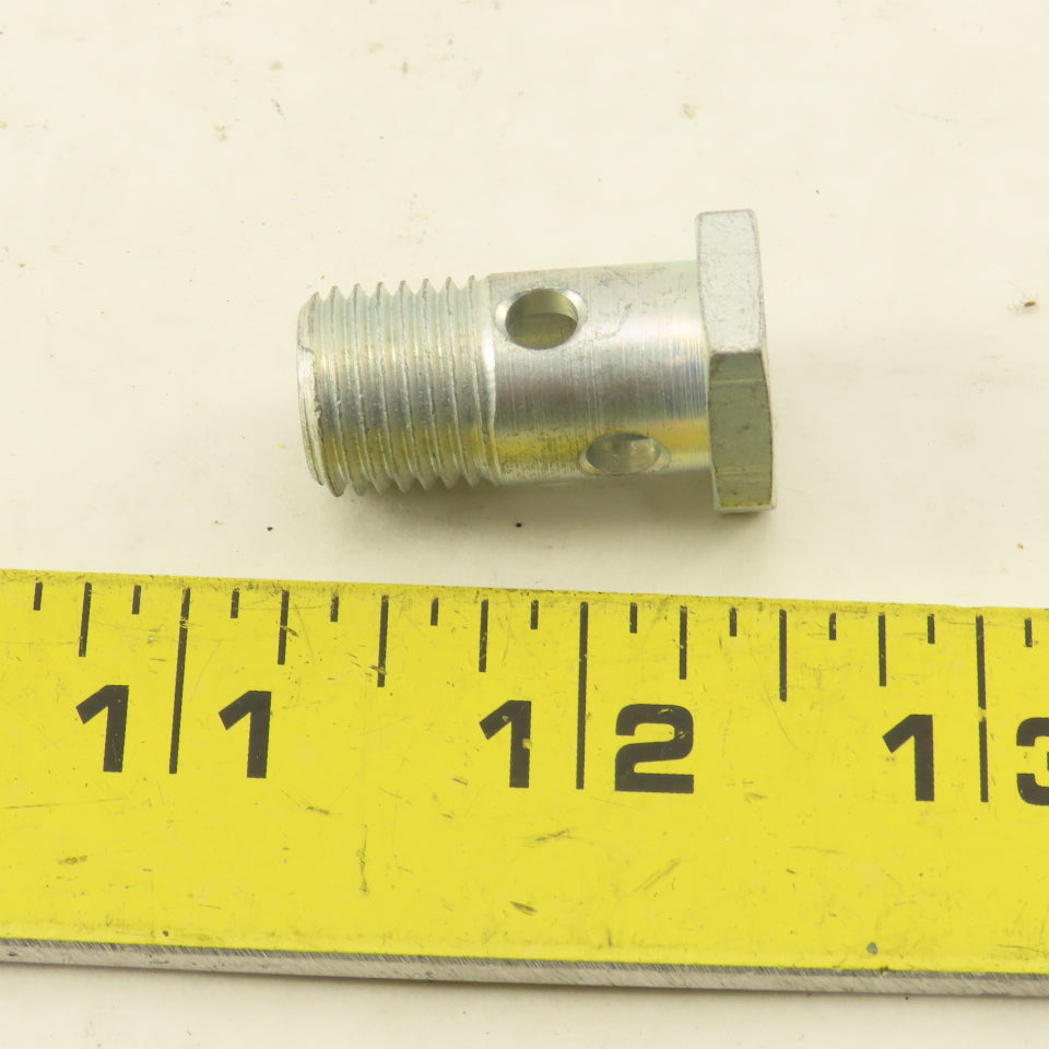 M14-1.5 Metric Hollow Hex Head Banjo Bolt 30mm OAL 19mm Between Flats
